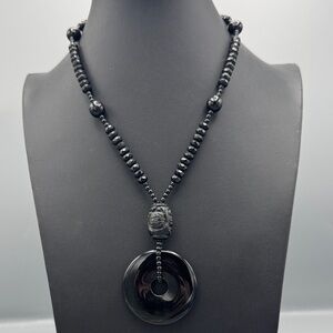 graziano stone necklace